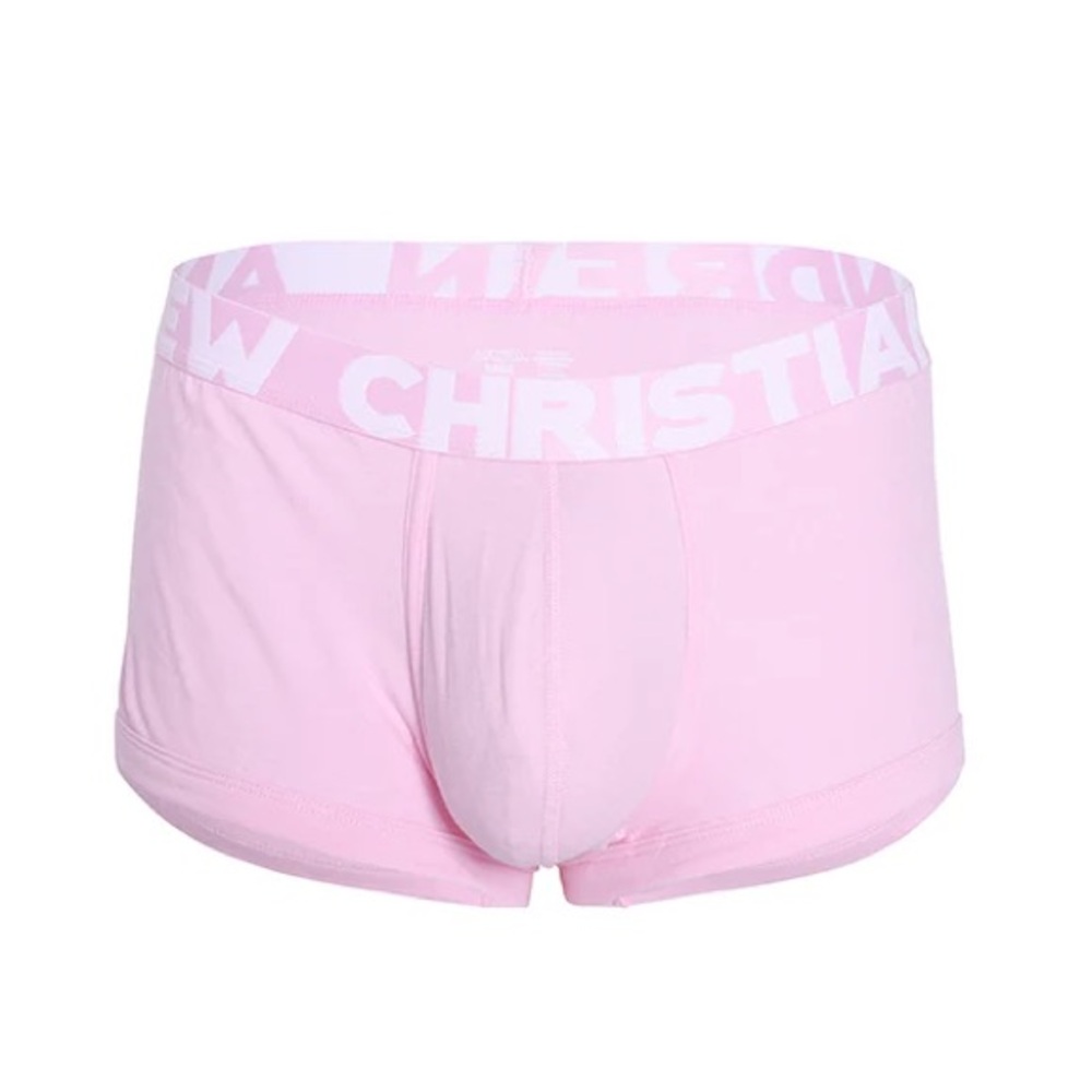 Andrew Christian THICK Pink Boxer Briefs